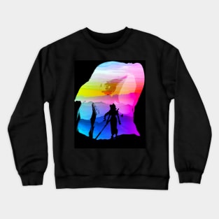 Aerith shadow Crewneck Sweatshirt